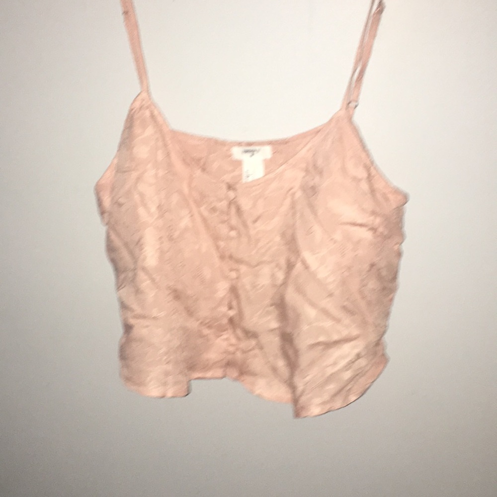 Super cute button up forever 21 tank